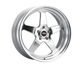Weld Racing Ventura S105 Wheel 20x10.5 5x114.3 ET50 BS 7.75 Gloss Silver Machined 72.56