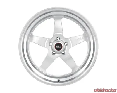 Weld Racing Ventura S105 Wheel 22x8.5 5x120.65 ET06 BS 5.00 Gloss Silver Machined 78.1 - S10528563500