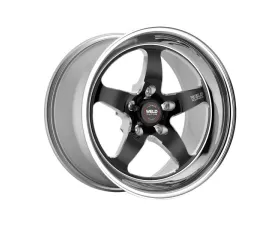 Weld Racing S71 Wheel 17x10.5 +16mm Black Center Polished Shell