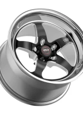 Weld Racing S71 Wheel 18x8 5x120.65 4.2inch Back Space Black Center Polished Shell                                     - 71lb8080b42a - Image 3
