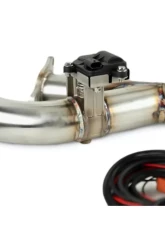 Trinity Racing Side Piece Header Pipe w/ Electronic Cutout Polaris RZR Turbo 2016-2021                                     - TR-4178HP - Image 2