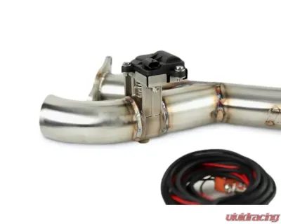 Trinity Racing Side Piece Header Pipe w/ Electronic Cutout Polaris RZR Turbo 2016-2021 - TR-4178HP