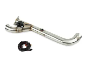 Trinity Racing Side Piece Header Pipe w/ Electronic Cutout Polaris RZR Turbo 2016-2021
