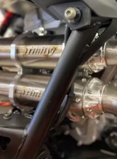 Trinity Racing Dual Slip On Exhaust Stainless Steel Polaris RZR Pro R 2022-2024                                     - TR-4182S - Image 3