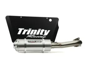 Trinity Racing Stinger Full Exhaust (Single Muffler) Stainless Steel Big Core Muffler Polaris RZR 2016-2021