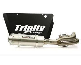 Trinity Racing Stinger Full Exhaust (Single Muffler) Stainless Steel Big Core Muffler Polaris RZR 1000 2014-2023
