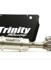 Trinity Racing Stinger Full Exhaust (Single Muffler) Stainless Steel Big Core Muffler Polaris RZR 1000 2014-2023                                     - TR-4172F-SS - Image 2