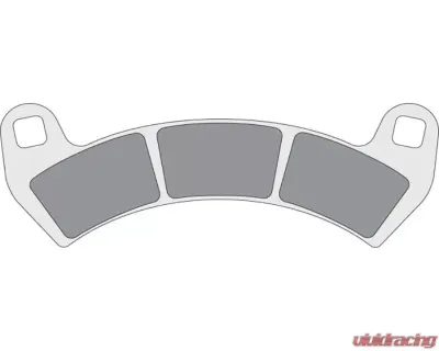 Trinity Racing DP Front Brake Pads Polaris RZR Turbo | General XP4 2016-2023 - TR-DP569