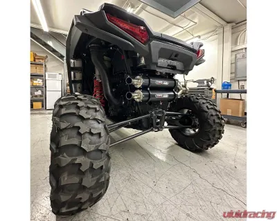 Trinity Racing Stage 5 Dual Slip On Stainless Steel Mufflers Polaris RZR XP 1000 | RZR XP4 1000 2024 - TR-4186S-SS