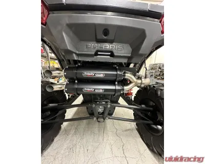 Trinity Racing Stage 5 Dual Slip On Stainless Steel Mufflers Polaris RZR XP 1000 | RZR XP4 1000 2024 - TR-4186S-SS