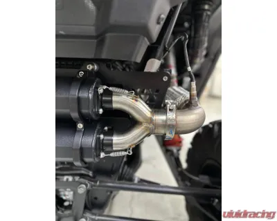 Trinity Racing Stage 5 Dual Slip On Stainless Steel Mufflers Polaris RZR XP 1000 | RZR XP4 1000 2024 - TR-4186S-SS