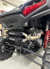 Trinity Racing Stage 5 Dual Slip On Stainless Steel Mufflers Polaris RZR XP 1000 | RZR XP4 1000 2024                                     - TR-4186S-SS - Image 5