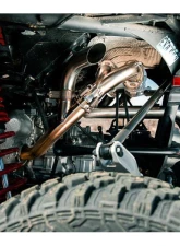 Trinity Racing Side Piece Header Pipe (w/electric cut out) Can-Am Maverick R 2024-2025                                     - TR-4189HP - Image 3