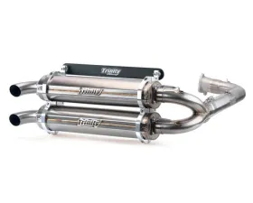 Trinity Racing Exhaust Stainless Steel - Full System Polaris RZR XP|XP4 Turbo | Turbo S|4 2016-2021