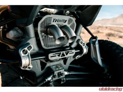 Trinity Racing Center Exit Slip-on Exhaust Maverick R 2024-2025 - TR-4187S-SS
