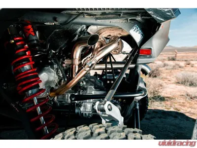 Trinity Racing Center Exit Slip-on Exhaust Maverick R 2024-2025 - TR-4187S-SS