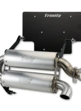 Trinity Racing Dual Muffler Quiet Exhaust Slip On Polaris Expedition 2014+                                     - TR-4191S - Image 3