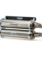 Trinity Racing Stainless Steel SLIP ON Polaris RZR XP 1000 2015-2023                                     - TR-4118S-SS - Image 2