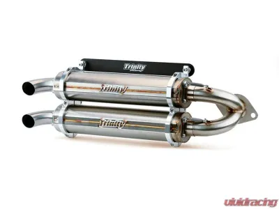 Trinity Racing Stainless Steel SLIP ON Polaris RZR XP 1000 2015-2023 - TR-4118S-SS