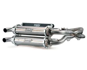 Trinity Racing Exhaust Stainless Steel - Full System Polaris RZR XP 1000  2014-2023