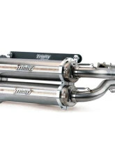 Trinity Racing Exhaust Stainless Steel - Full System Polaris RZR XP 1000  2014-2023                                     - TR-4119D-SS - Image 2