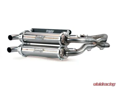 Trinity Racing Exhaust Stainless Steel - Full System Polaris RZR XP 1000  2014-2023 - TR-4119D-SS