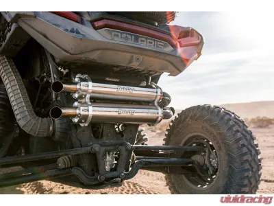 Trinity Racing Exhaust Stainless Steel - SLIP ON Polaris RZR Pro XP | Turbo R 2020-2024 - TR-4173S-SS