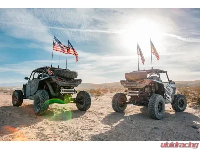 Trinity Racing Exhaust Stainless Steel - Full System Polaris RZR XP|XP4 Turbo | Turbo S|4 2016-2021 - TR-4153D-SS