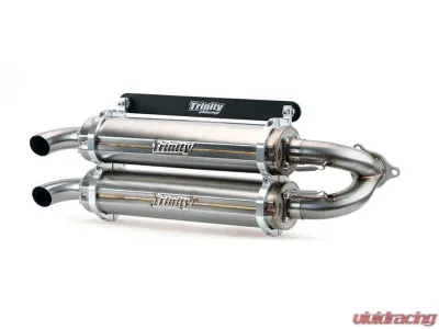 Trinity Racing Exhaust Stainless Steel - SLIP ON Polaris RZR Pro XP | Turbo R 2020-2024 - TR-4173S-SS