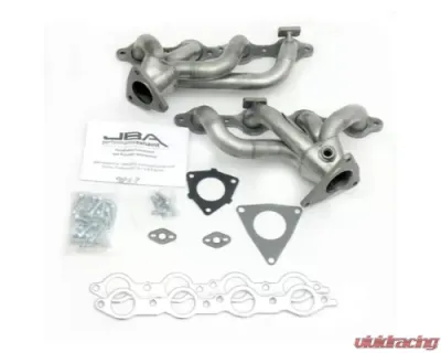 JBA Racing Headers 11 5/8" Header Shorty Stainless Steel Chevrolet | Pontiac 2001-2002 - 1808S-1