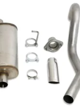JBA Racing Headers Single Rear Exit Cat-Back Exhaust 304SS Jeep Wrangler TJ 2.5L | 4.0L 2000-2006                                     - 30-1501 - Image 3
