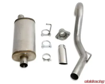 JBA Racing Headers Single Rear Exit Cat-Back Exhaust 304SS Jeep Wrangler TJ 2.5L | 4.0L 2000-2006 - 30-1501