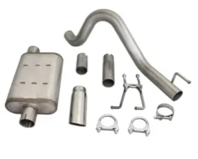 JBA Racing Headers Single Rear Exit Cat-Back Exhaust 304SS Jeep Wrangler YJ  2.5L | 4.0L | 4.2L 1987-1996