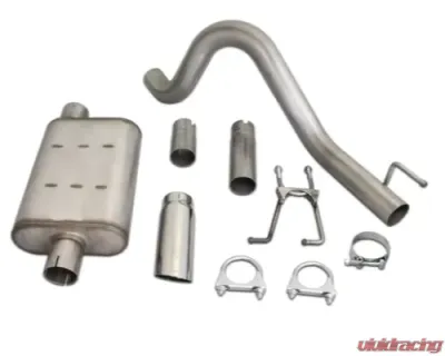 JBA Racing Headers Single Rear Exit Cat-Back Exhaust 304SS Jeep Wrangler YJ  2.5L | 4.0L | 4.2L 1987-1996 - 30-1502