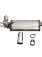 JBA Racing Headers Single Rear Exit Axle Back Exhaust 304SS Jeep Wrangler JK 3.8L | 3.6L 2007-2018                                     - 30-1509 - Image 3