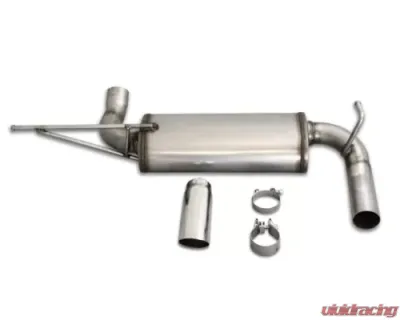 JBA Racing Headers Single Rear Exit Axle Back Exhaust 304SS Jeep Wrangler JK 3.8L | 3.6L 2007-2018 - 30-1509