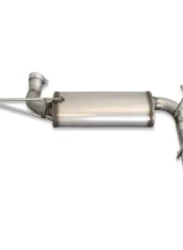 JBA Racing Headers Single Rear Exit Axle Back Exhaust 304SS Jeep Wrangler JK 3.8L | 3.6L 2007-2018                                     - 30-1509 - Image 2