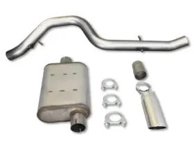 JBA Racing Headers Single Rear Exit Cat-Back Exhaust 304SS Jeep Wrangler TJ 2.5L | 4.0L 1997-1999