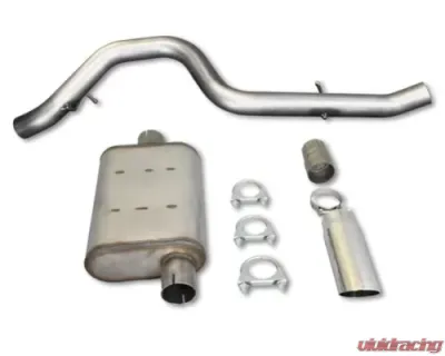 JBA Racing Headers Single Rear Exit Cat-Back Exhaust 304SS Jeep Wrangler TJ 2.5L | 4.0L 1997-1999 - 30-1514
