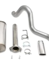 JBA Racing Headers Single Rear Exit Cat-Back Exhaust 304SS Jeep Wrangler LJ 2.4L | 4.0L 2004-2006                                     - 30-1541 - Image 3