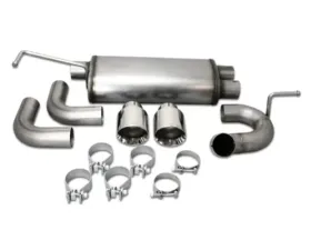 JBA Racing Headers Dual Rear Exit Axle Back Exhaust 304SS Jeep Wrangler JK 3.8L | 3.6L 2007-2018