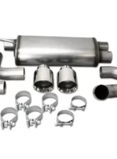 JBA Racing Headers Dual Rear Exit Axle Back Exhaust 304SS Jeep Wrangler JK 3.8L | 3.6L 2007-2018                                     - 30-1545 - Image 2