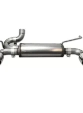 JBA Racing Headers Dual Rear Exit Axle Back Exhaust 304SS Jeep Wrangler JK 3.8L | 3.6L 2007-2018                                     - 30-1545 - Image 2
