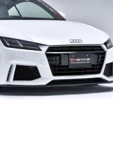 Alpil CFRP Front Bumper w/LED Daylight Audi TT 2016-2018                                     - APL-FB-CF-TT8SZ - Image 2