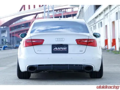 Alpil FRP Rear Diffuser w/Muffler Cutter Audi A6 | S6 2018+ - APL-RD-FRP-A6