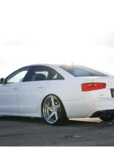 Alpil FRP Rear Diffuser w/Muffler Cutter Audi A6 | S6 2018+                                     - APL-RD-FRP-A6 - Image 3