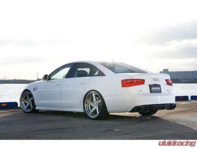 Alpil FRP Rear Diffuser w/Muffler Cutter Audi A6 | S6 2018+ - APL-RD-FRP-A6