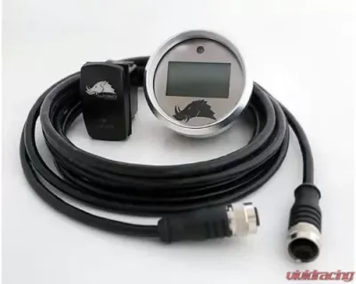 STM Powersports Razorback Technology Dimmable 3.1 PRO Infrared Belt Temp Gauge w/ Sensor (15' Wire lead) - 31BT-15