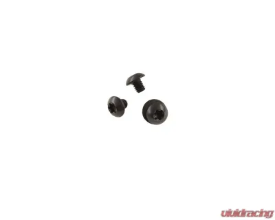 Bushwacker Pocket Style Fender Flares Bolt Kit; Black Stainless Steel - 100034-01