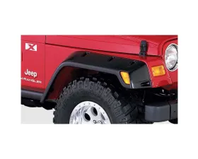Bushwacker FF MAX POCKET STYLE 2PC Jeep Wrangler Front 1997-2006
